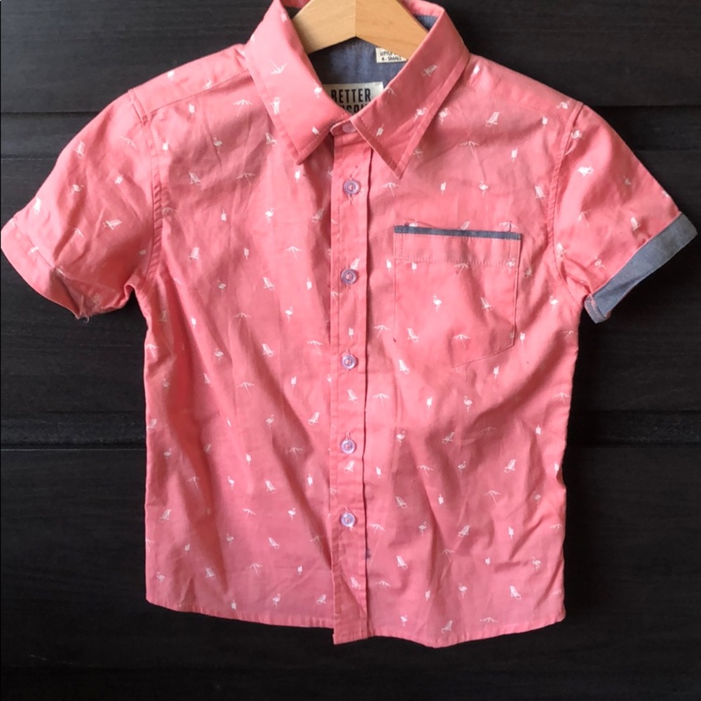 Boys button down